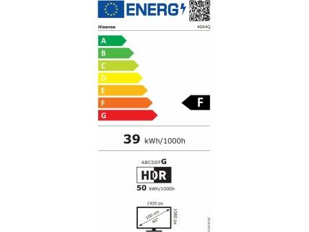 Smart TV Hisense 40A4Q Full HD 40" DLED