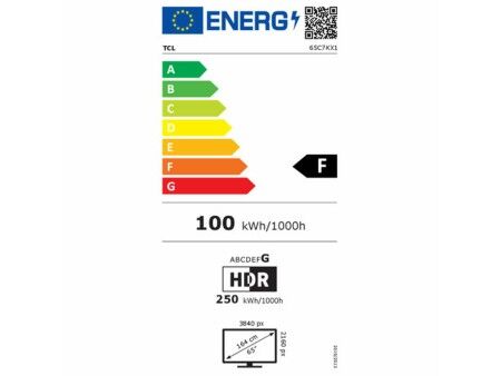 Smart TV TCL 65C7K 65" 4K Ultra HD HDR QD Mini LED