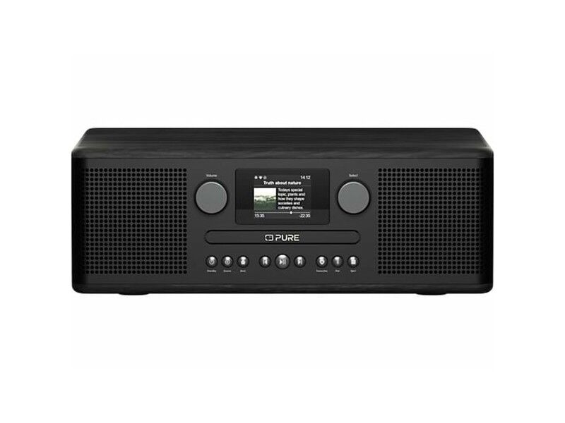 Radio Tranzystorowe Pure CLASSIC A-D6I Czarny FM Retro