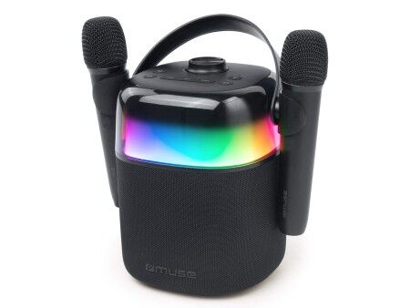 Głośnik Bluetooth z Mikrofonem Karaoke Muse MUSE M-530 KA 30 W Czarny