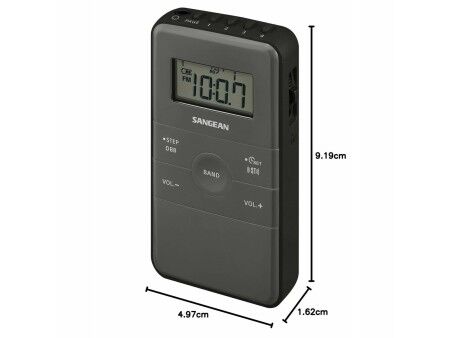 Radio Tranzystorowe Sangean DT-140 Czarny AM/FM