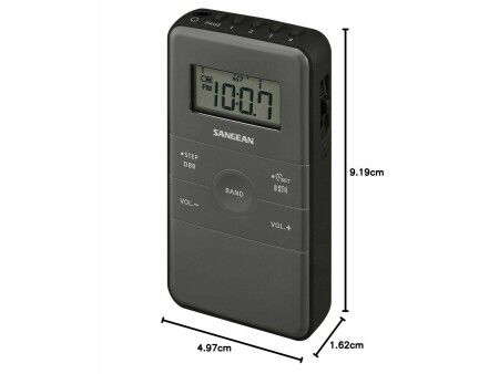 Radio Tranzystorowe Sangean DT-140 Czarny AM/FM
