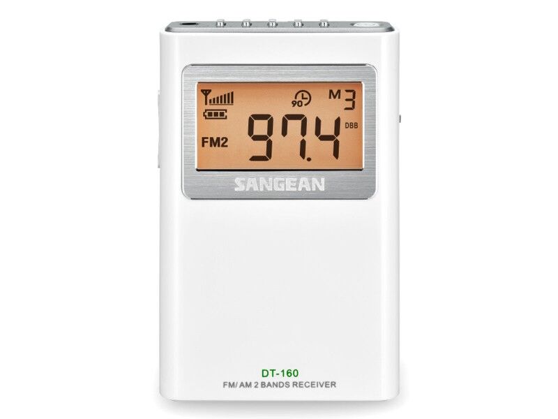 Radio Tranzystorowe Sangean DT-160 Biały