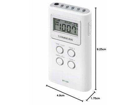 Radio Tranzystorowe Sangean DT-120 Biały