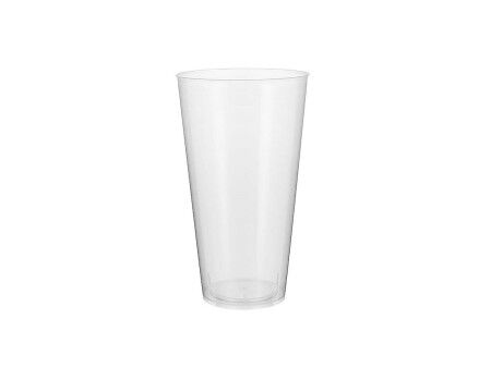 Zestaw szklanek wielokrotnego użytku Algon Plastikowy Przezroczysty 4 Części 450 ml (64 Sztuk)