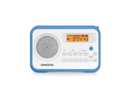 Radio Tranzystorowe Sangean PR-D18 Niebieski Biały Bursztyn