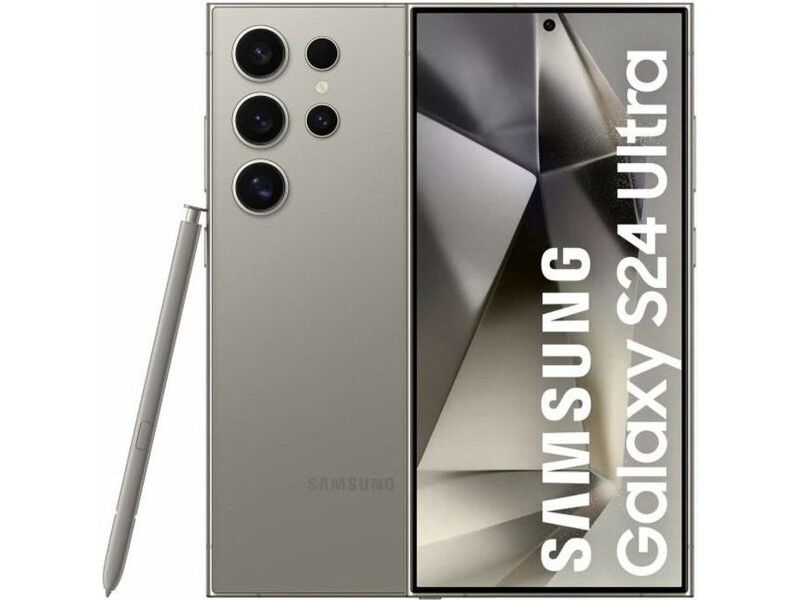 Smartfony Samsung S24 Ultra SM 6,8" 12 GB RAM 256 GB Szary