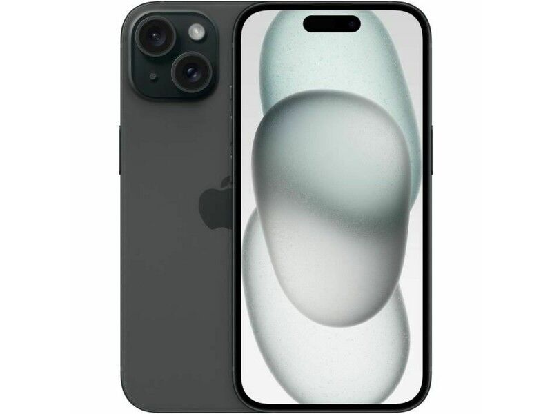Smartfony Apple iPhone 15 6,1" 256 GB Czarny