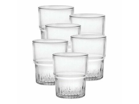 Zestaw kieliszków Duralex Układane w stosy Przezroczysty 6 Części 160 ml (12 Sztuk)