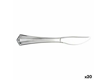 Zestaw noży Goldplast Metal 25 Części (20 Sztuk)