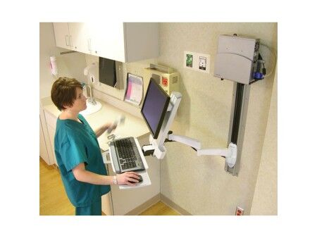 Składana i Regulowana Podstawka do Laptopa Ergotron 45-230-216 24"