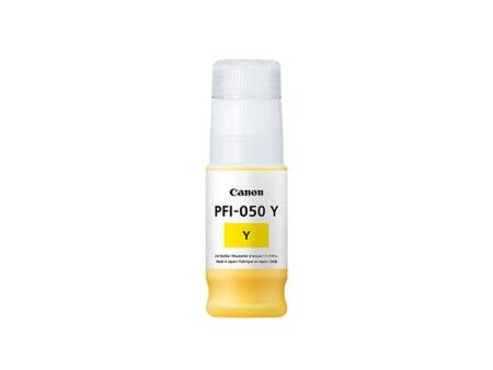 Oryginalny Wkład Atramentowy Canon PFI-050 Y Żółty Czarny