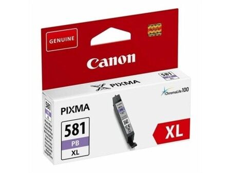 Oryginalny Wkład Atramentowy Canon CLI-581PB XL XL Czarny