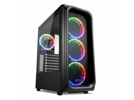 Semi Wieża ATX Sharkoon TK5M RGB ATX Czarny
