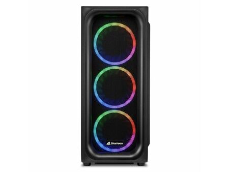 Semi Wieża ATX Sharkoon TK5M RGB ATX Czarny