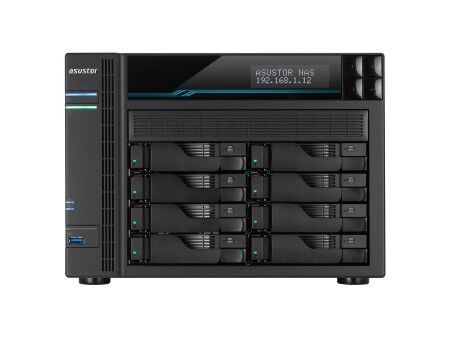 Zasilanie do sieciowej pamięci masowej NAS Asustor Lockerstor 10 AS6510T Czarny Intel Atom C3538