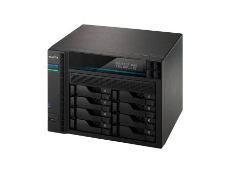 Zasilanie do sieciowej pamięci masowej NAS Asustor Lockerstor 10 AS6510T Czarny Intel Atom C3538