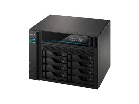 Zasilanie do sieciowej pamięci masowej NAS Asustor Lockerstor 10 AS6510T Czarny Intel Atom C3538
