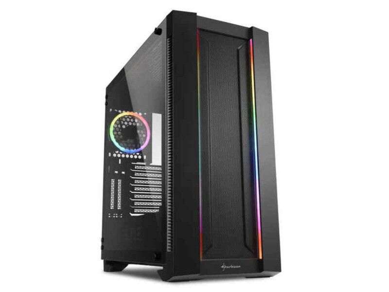 Semi Wieża ATX Sharkoon 4044951027156 Czarny