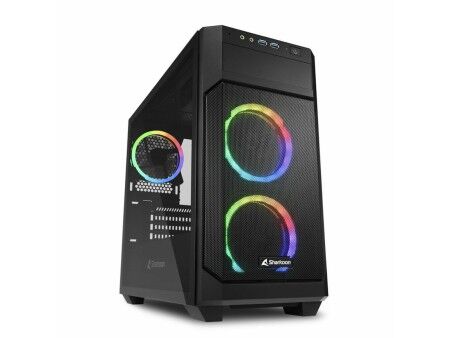Semi Wieża ATX Sharkoon V1000 RGB Czarny