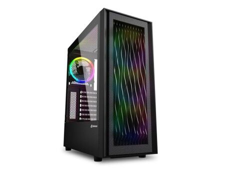 Semi Wieża ATX Sharkoon RGB Wave Czarny