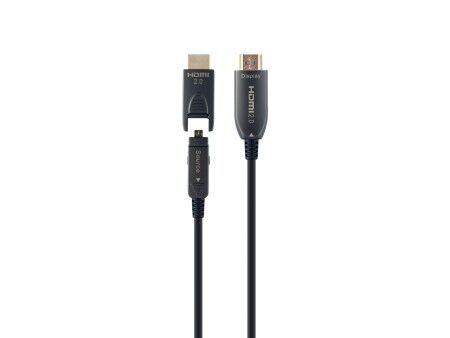 Kabel HDMI GEMBIRD CCBP-HDMID-AOC-30M Czarny 30 m