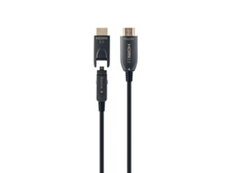 Kabel HDMI GEMBIRD CCBP-HDMID-AOC-30M Czarny 30 m