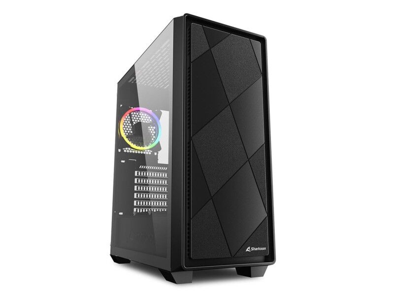Semi Wieża ATX Sharkoon VS8 RGB Czarny