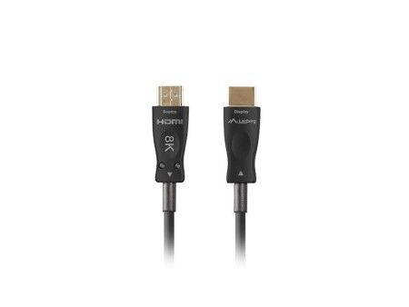 Kabel HDMI Lanberg CA-HDMI-30FB-0400-BK Czarny 40 m