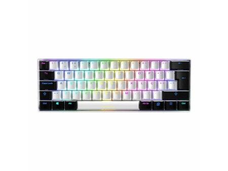 Klawiatura Sharkoon SGK50 S4 Biały Qwerty Hiszpańska