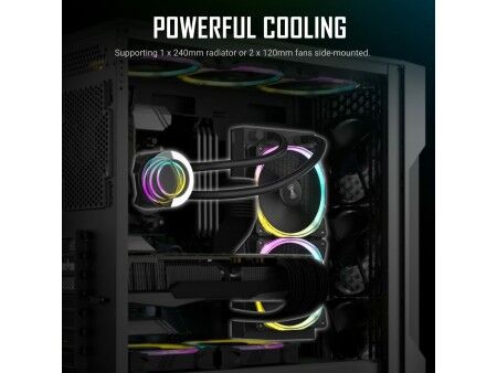 Semi Wieża ATX Antec AX90 Czarny