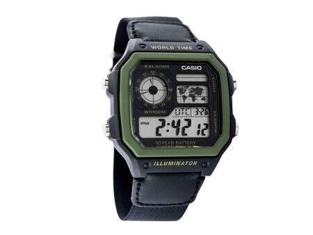Zegarek Męski Casio AE-1200WHB-1BV (Ø 45 mm)