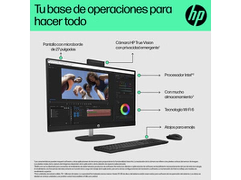 All in One HP B96B7EA 27" Intel Core i5-1335U 16 GB RAM 512 GB SSD