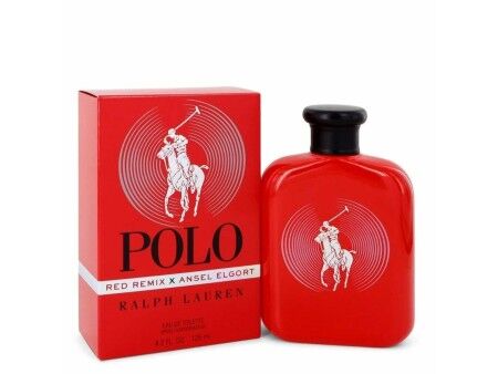 Perfumy Męskie Ralph Lauren EDT Polo Red Remix & Ansel Elgort 125 ml