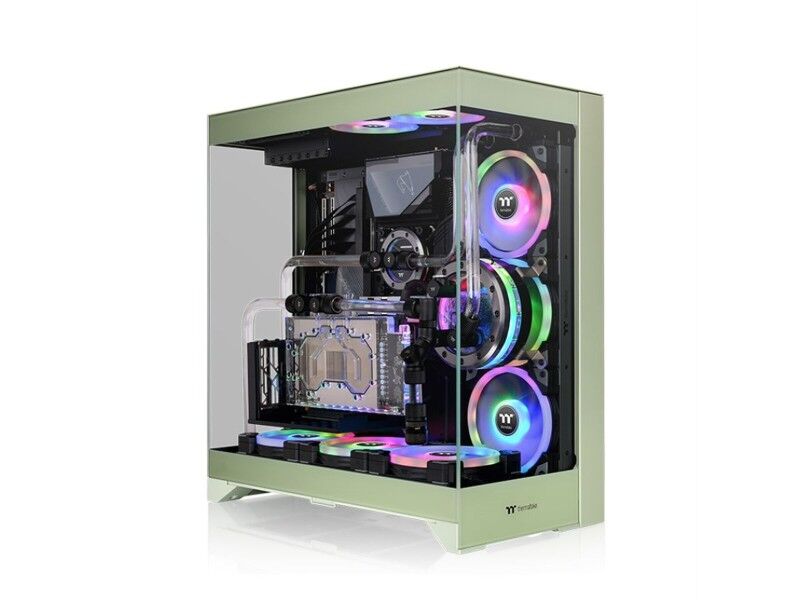 Semi Wieża ATX THERMALTAKE CTE E550 TG Kolor Zielony