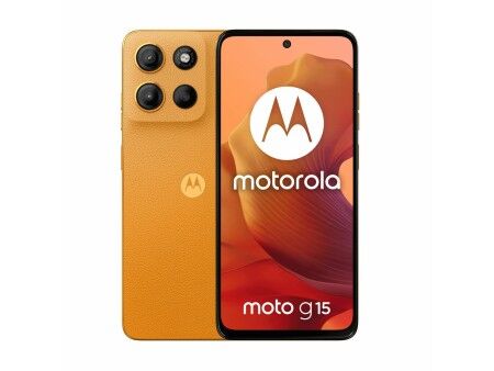 Smartfony Motorola G15 8 GB RAM 128 GB Pomarańczowy 6,72"