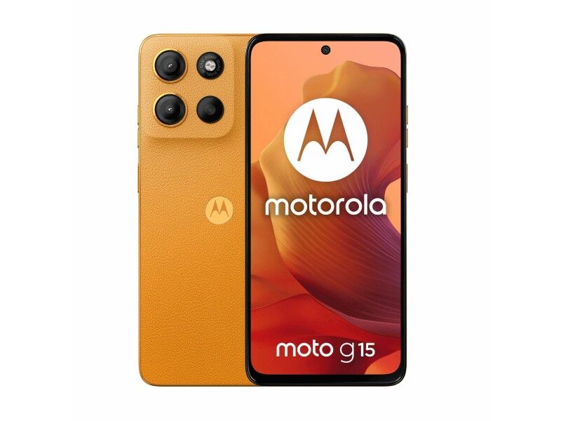 Smartfony Motorola G15 8 GB RAM 128 GB Pomarańczowy 6,72"