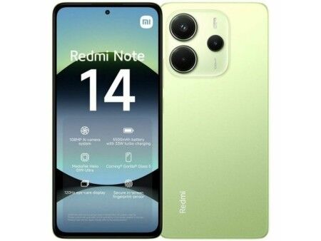 Smartfony Xiaomi REDMI NOTE 14 6,67" 8 GB RAM 256 GB Kolor Zielony