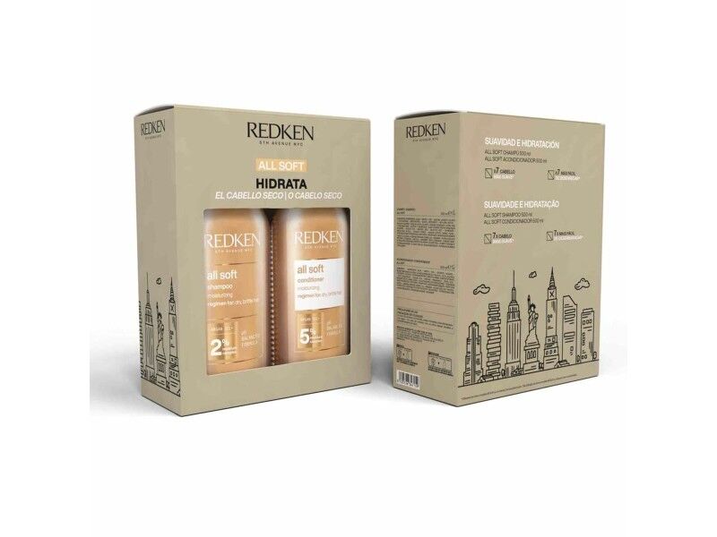 Zestaw szamponu Redken ALL SOFT 3 Części
