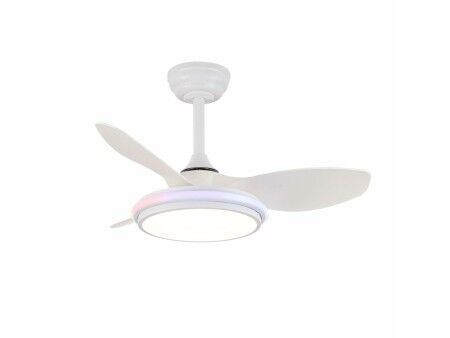 Wentylator sufitowy CristalRecord STEL EVO MINI RGB RETRAC Przezroczysty