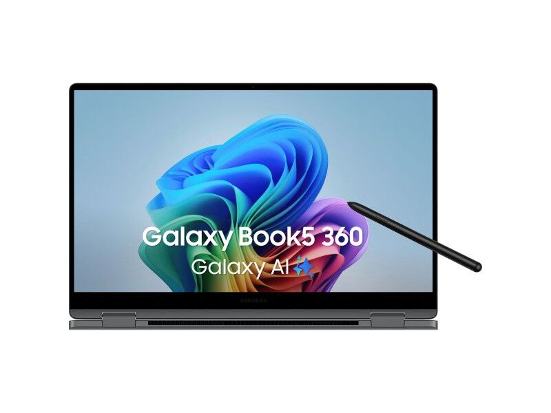 Laptop Samsung GALAXY BOOK5 360 Qwerty Hiszpańska 15,6" 16 GB RAM 512 GB SSD
