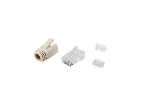 Złącze RJ45 Kategoria 6 UTP Equip 121176 Przezroczysty 100 Sztuk
