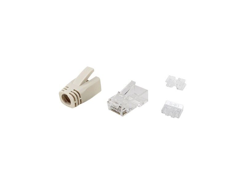 Złącze RJ45 Kategoria 6 UTP Equip 121176 Przezroczysty 100 Sztuk