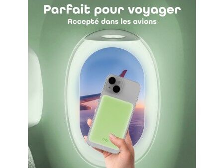Powerbank T'NB PBUMAG5GR Kolor Zielony 5000 mAh Magsafe