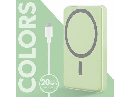 Powerbank T'NB PBUMAG5GR Kolor Zielony 5000 mAh Magsafe