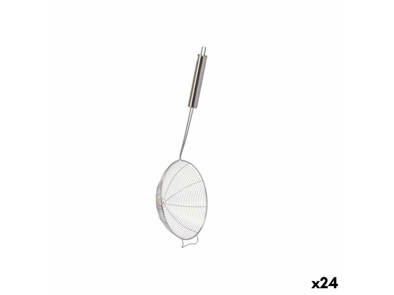Łyżka cedzakowa Kinvara KT121117A-19.5CM Stal nierdzewna 19 x 47,5 x 6,5 cm (24 Sztuk)