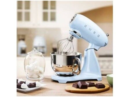 Blender-Mikser Smeg SMF03PBEU Pastelowy Niebieski 4,8 L
