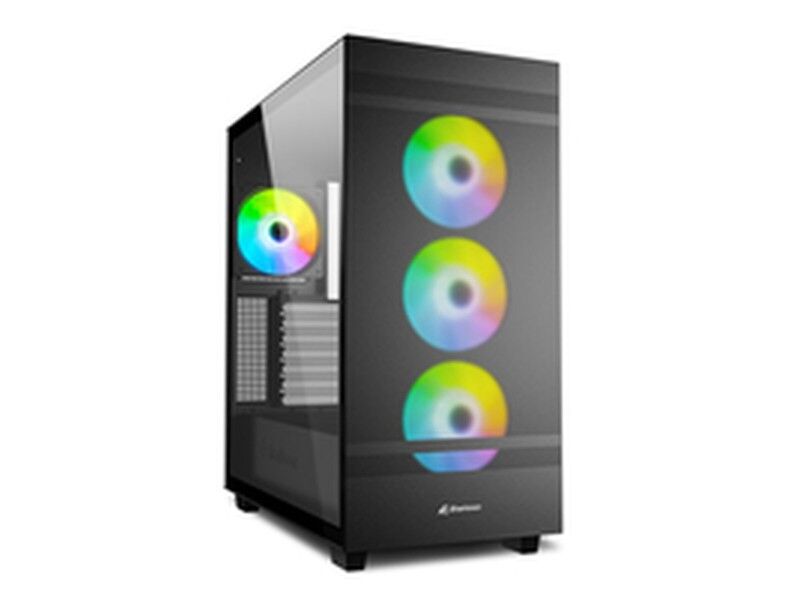 Semi Wieża ATX Sharkoon Rebel C50 RGB ATX Czarny