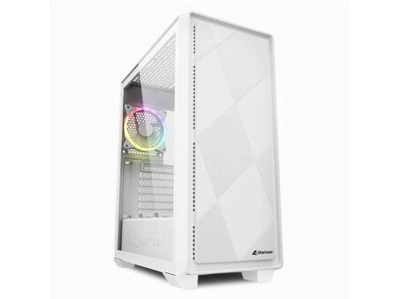 Semi Wieża ATX Sharkoon VS8 RGB Biały