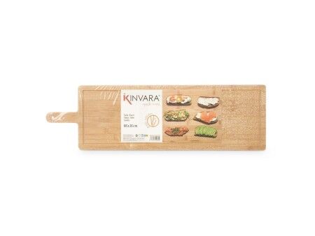 Deska Kuchenna Kinvara KT225119 88 x 4,5 x 26 cm Z uchwytem (6 Sztuk)